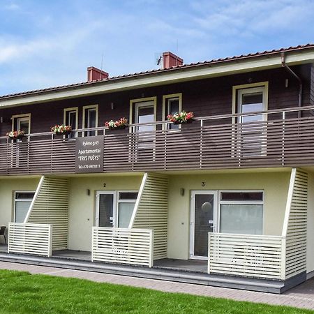 Apartamentai Trys Pusys Sventoji Bagian luar foto