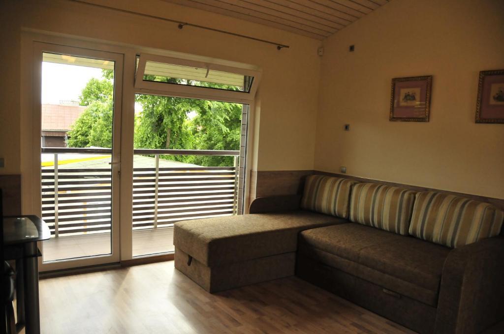 Apartamentai Trys Pusys Sventoji Ruang foto