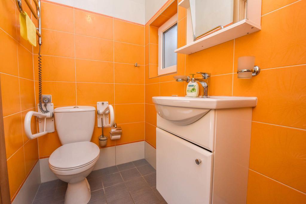 Apartamentai Trys Pusys Sventoji Bagian luar foto